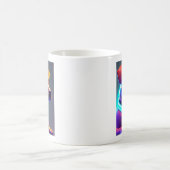 Mug Chien moderne couleur néon (Centre)