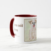 Mug Chien Morkie Adorable (Devant gauche)