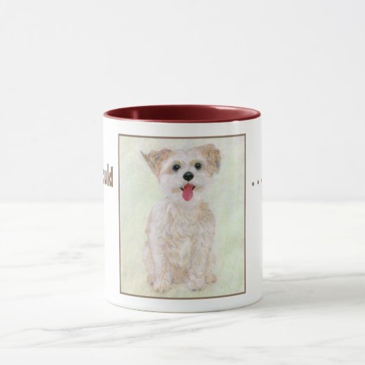 Mug Chien Morkie Douce (Centre)