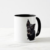 Mug Chien noir (Devant droit)