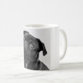 Mug Chien noir (Devant droit)
