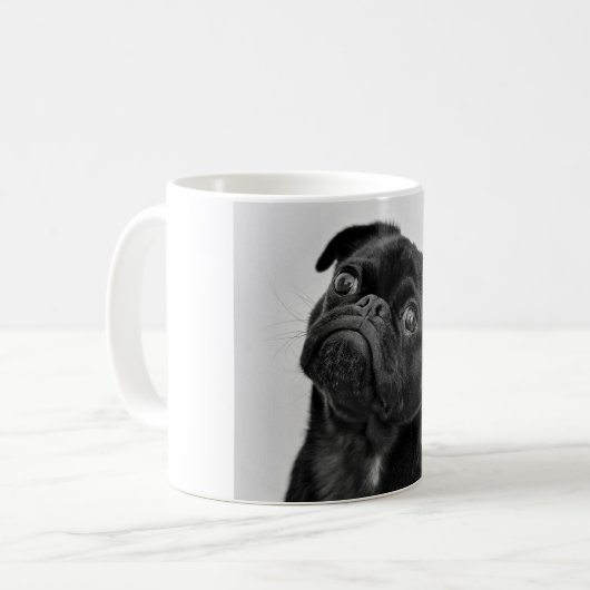 Mug Chien noir (Devant gauche)