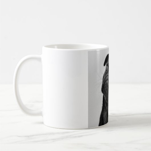 Mug Chien noir (Gauche)