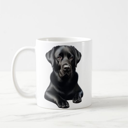 Mug Chien noir du Labrador (Gauche)