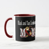 Mug Chien noir et bronzé MOM (Gauche)