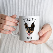 Mug Chien Nom du visage Chiot Aimants Chien Maman Chie