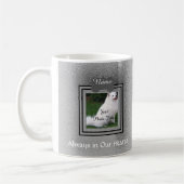 Mug Chien ou Chat Argent Parfait souvenirs (Gauche)