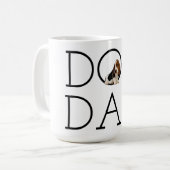 Mug Chien Papa Basset Hound (Devant gauche)