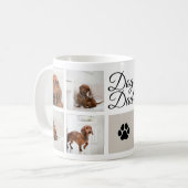 Mug Chien Papa Empreinte de patte Huit Photos de Anima (Devant gauche)