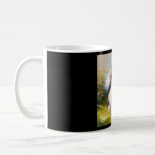 Mug Chien papillon (Gauche)