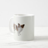 Mug Chien Papillon Élégant (Devant gauche)