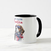 Mug Chien Patriote-Beagle (Devant droit)