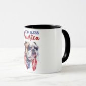 Mug Chien Patriote-Bouledogue (Devant droit)