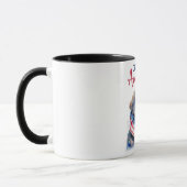 Mug Chien patriote-Dachshund (Gauche)