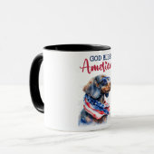 Mug Chien patriote-Dachshund (Devant gauche)