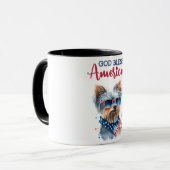Mug Chien patriote-Yorkshire-terrier (Devant gauche)