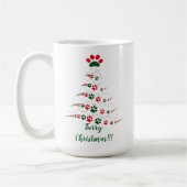 Mug Chien Paw Christmas Tree | Fer Noël (Gauche)