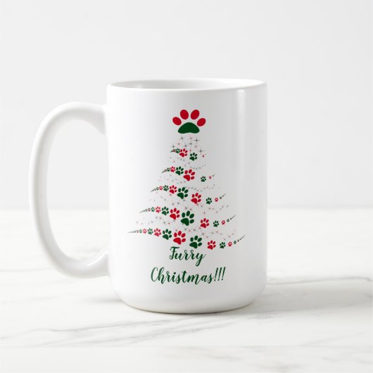 Mug Chien Paw Christmas Tree | Fer Noël (Gauche)