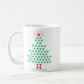 Mug Chien Paw Christmas Tree Pyjamas Chiot Amoureux de (Gauche)