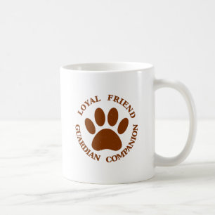 Mug Chien Paw Loyal Friend