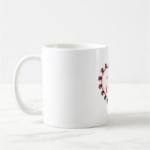 Mug Chien Paws Red Heart Love (Gauche)