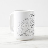 Mug Chien Pékinois (Devant gauche)