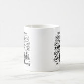 Mug Chien pensées - Beagle (Centre)