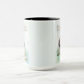 Mug Chien Personnalisé Aquarelle Puli (Centre)