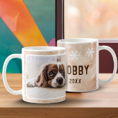 Mug Chien Photo Nom de l'animal de compagnie Snowflake