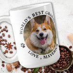 Mug Chien photo personnalisé pour animal de compagnie<br><div class="desc">Meilleur grand-père de chien du monde ... Surprenez votre grand-père de chien préféré cette Fête des pères, Noël ou son anniversaire avec cette super mignonne tasse photo personnalisée pour animal de compagnie. Customisez cette tasse de grand-père chien avec les photos préférées de votre chien, et le nom. Double face -...</div>