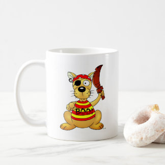 Mug Chien Pirate Drôle avec Épée Jouet