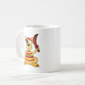 Mug Chien Pirate Drôle avec Épée Jouet (Devant gauche)