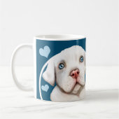 Mug Chien Pitbull Blanc Chaque Snack Que Vous Faites (Gauche)
