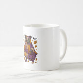 Mug Chien Pitpull Fantôme Halloween (Devant droit)