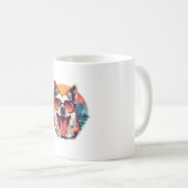 Mug chien plage été chien chaise (Devant droit)
