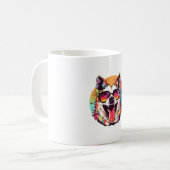 Mug chien plage été chien chaise (Devant gauche)