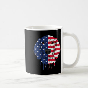 Mug Chien Plott Hound du 4 juillet Drapeau américain