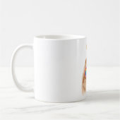 Mug Chien Poméranie avec coeurs Saint-Valentin (Gauche)