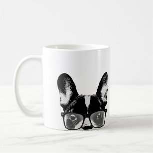 Mug Chien ringard de hippie de bouledogue français