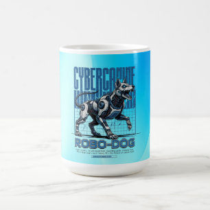 Mug Chien Robo – Canin Cybernétique Futuriste
