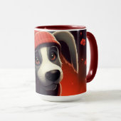 Mug Chien Rouge (Devant droit)