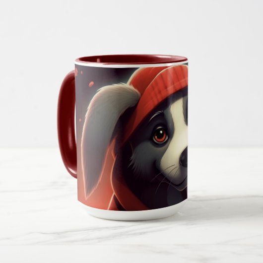 Mug Chien Rouge (Devant gauche)