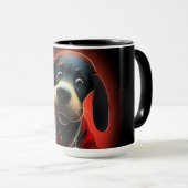 Mug Chien Rouge (Devant droit)
