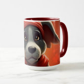 Mug Chien Rouge (Devant droit)