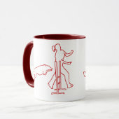 Mug Chien Rouge (Devant gauche)