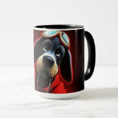 Mug Chien Rouge (Devant droit)