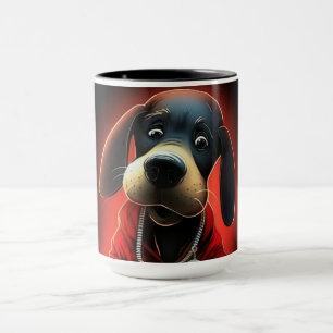 Mug Chien Rouge Mok