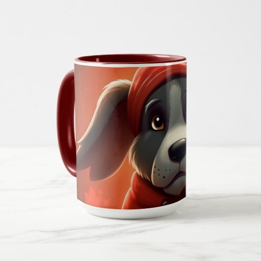 Mug Chien Rouge Mok (Voorkant links)