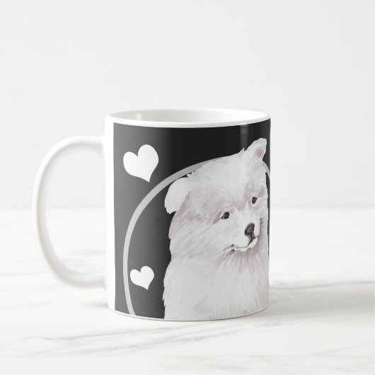 Mug Chien Samoyé Chaque Snack Que Vous Faites (Gauche)