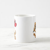 Mug Chien sans valeur de bande dessinée de clochard (Centre)
